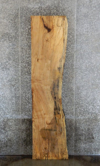 Thumbnail for Spalted Maple Partial Live Edge Headboard Wood Slab CLOSEOUT 289