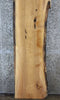 Thumbnail for Rustic Live Edge Ash Bar Top Slab, Straight Console Table Slab 28