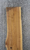 Thumbnail for Rustic Live Edge Ash Bar Top Slab, Straight Console Table Slab 28