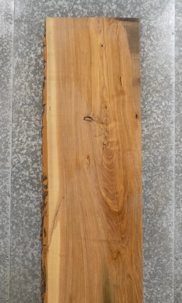 Live Edge Reclaimed Ash Mantel/Kitchen Counter/Bar Top Slab 294
