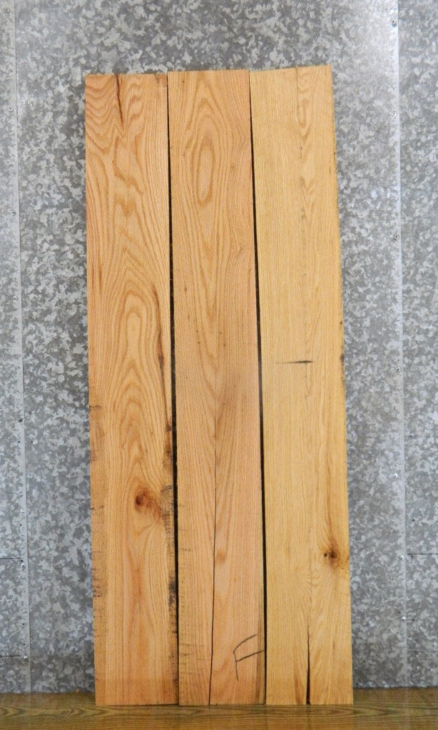 3- Reclaimed Kiln Dried Red Oak Craft Pack/Lumber Boards 30114