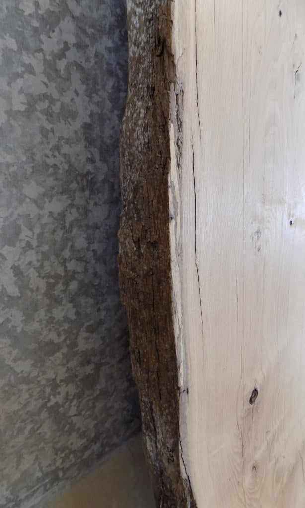 Thick Cut White Oak Rustic Bar/Table Top Slab CLOSEOUT 302