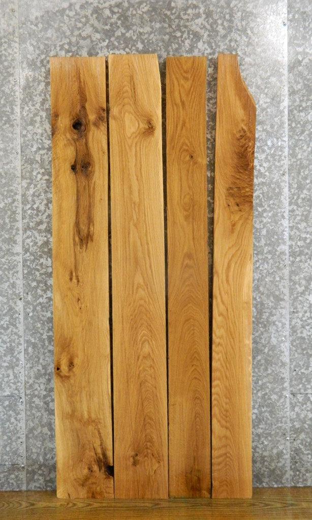 4- Reclaimed Kiln Dried Red/White Oak Lumber Boards/Craft Pack 30303-30304