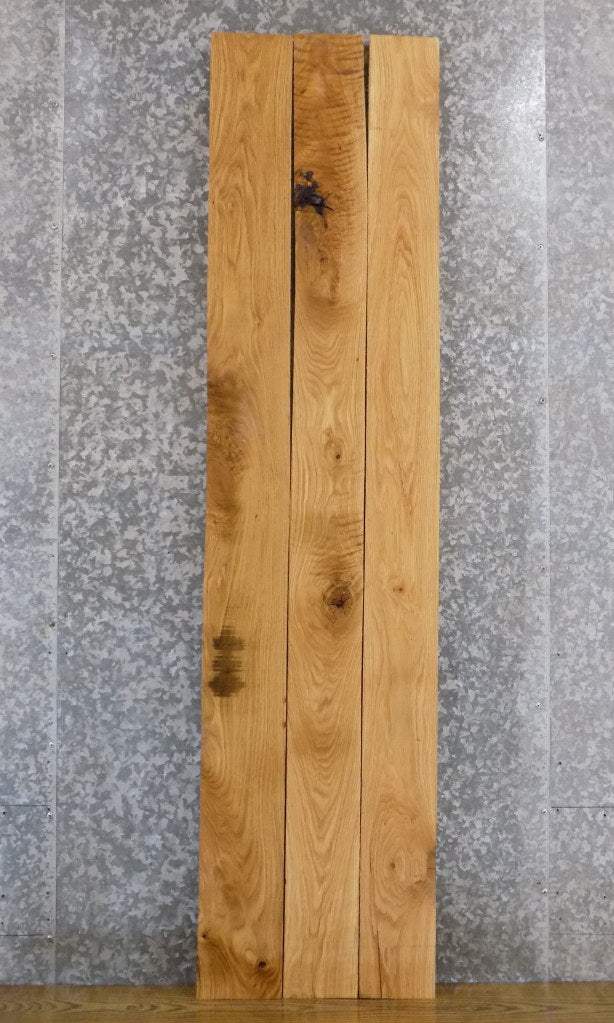 3- Salvaged Kiln Dried Red/White Oak Lumber Boards/Shelf Slabs 30332