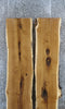 Thumbnail for 2- Bookmatched Live Edge White Oak River Table Top Slabs 309-310