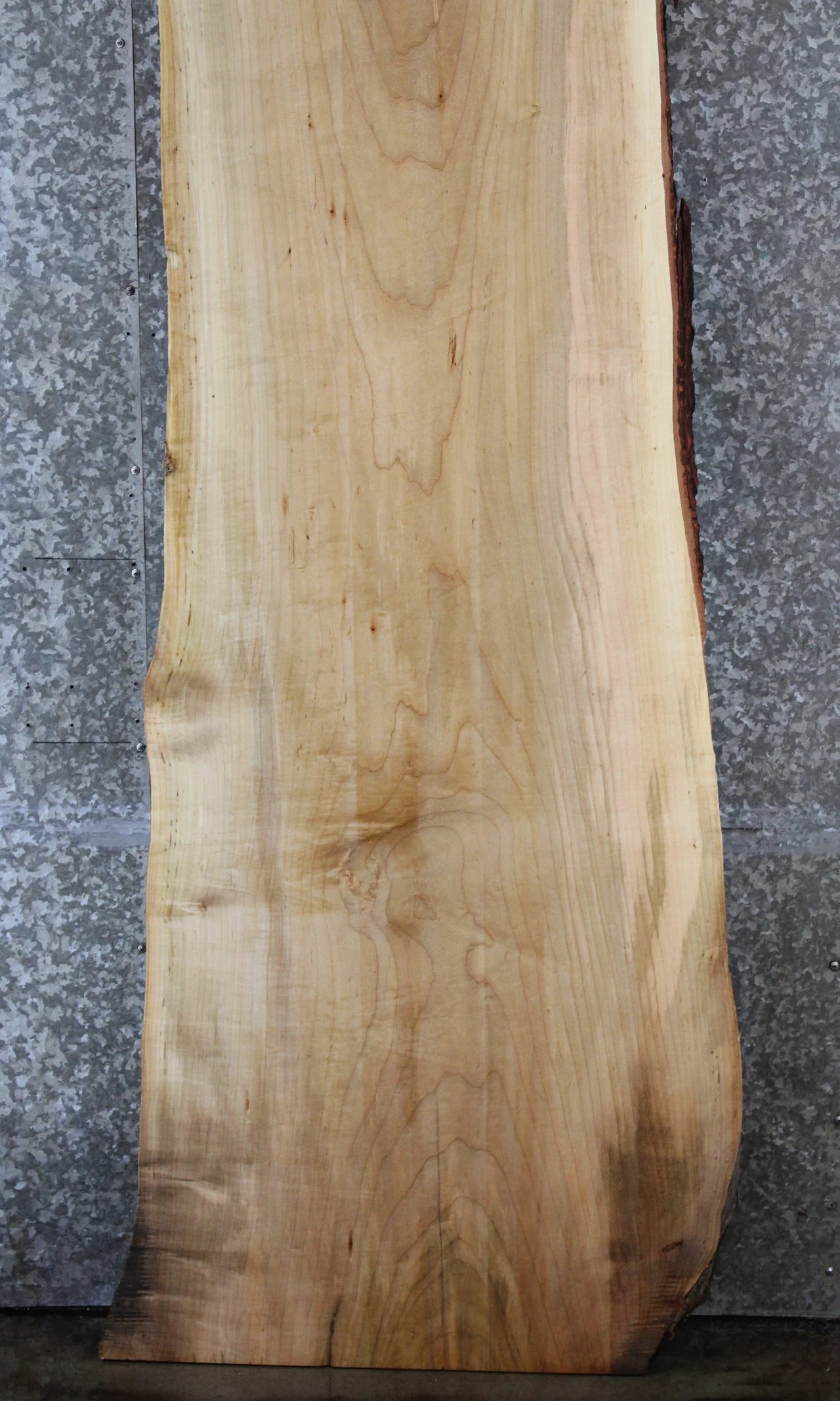 Salvaged Live Edge Maple Office Desk Top Slab 30