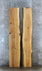 Thumbnail for 2- Ash Live Edge Book Match Dining Table Top Slabs 31-32