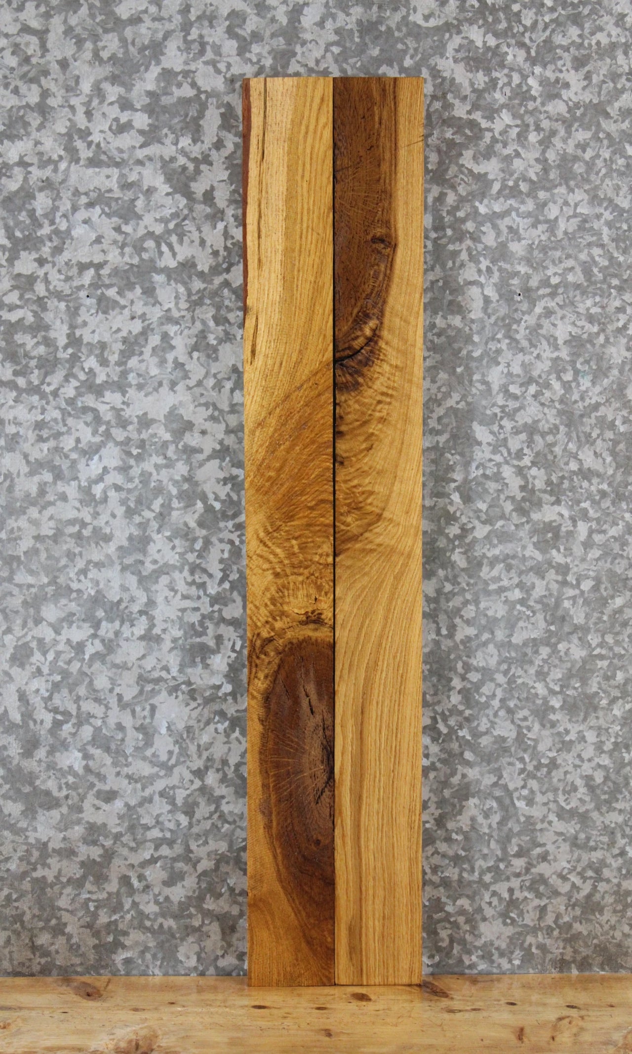 2- White Oak Rustic Kiln Dried Lumber Boards/DIY Project 32840-32841