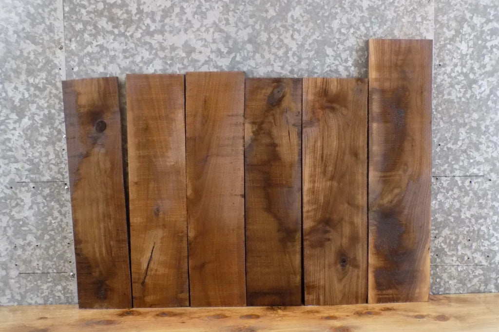 6- Kiln Dried Black Walnut Craftwood/Lumber Board Pack # 32859,32913-32917