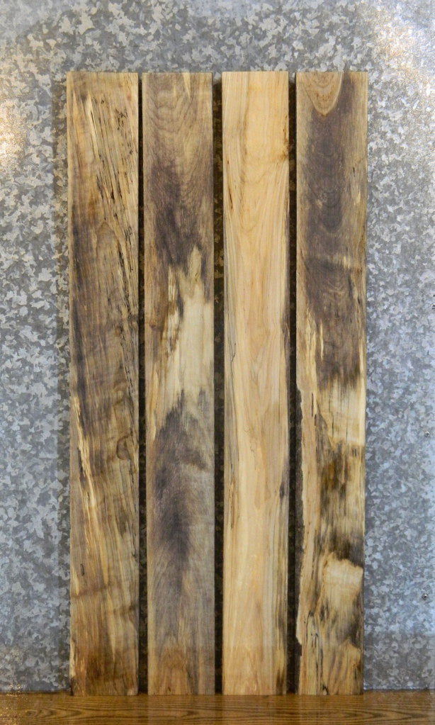 4- Rustic Spalted Maple Kiln Dried Lumber LSHA01 32929-32932