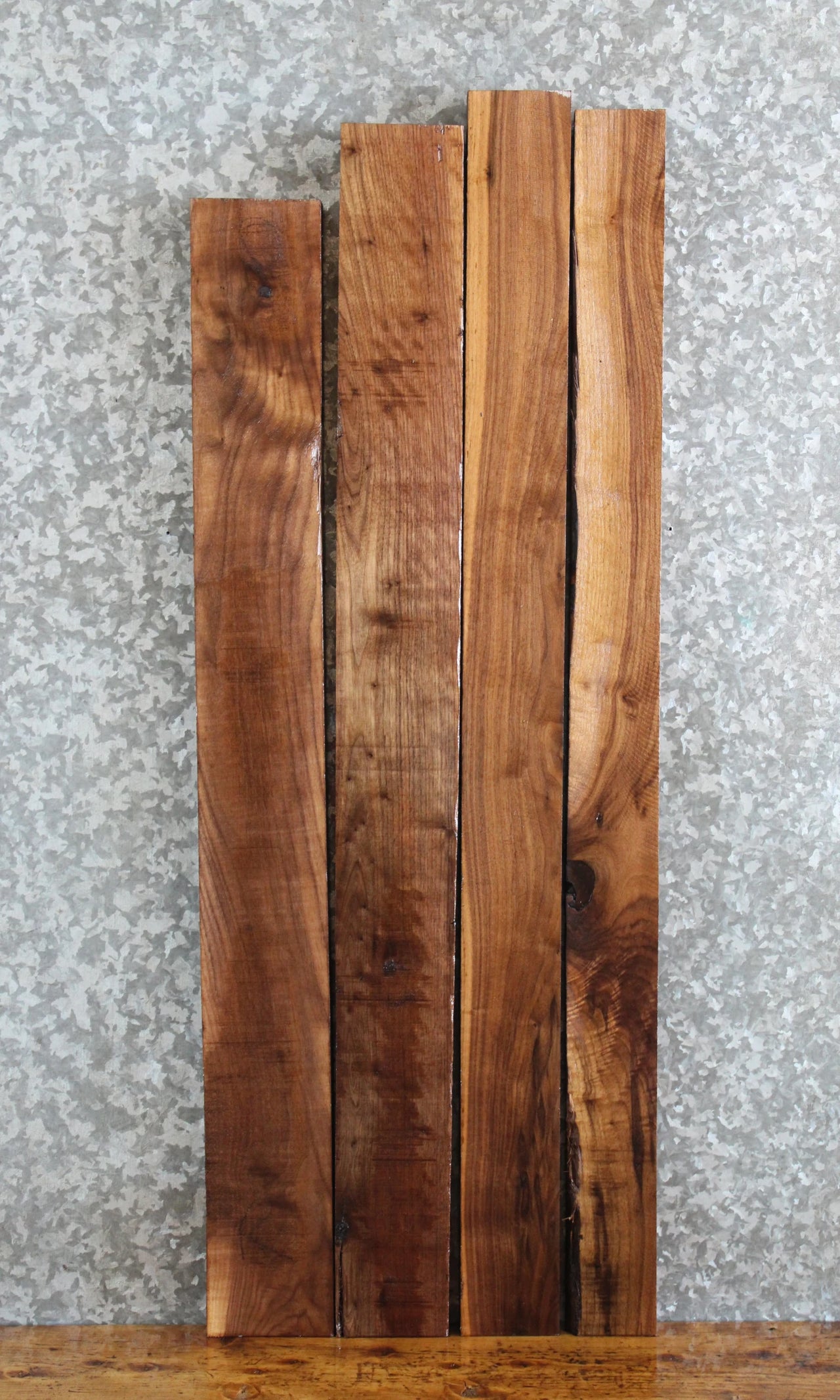 4- Rustic Black Walnut Lumber Boards/Craft Pack 32952-32953