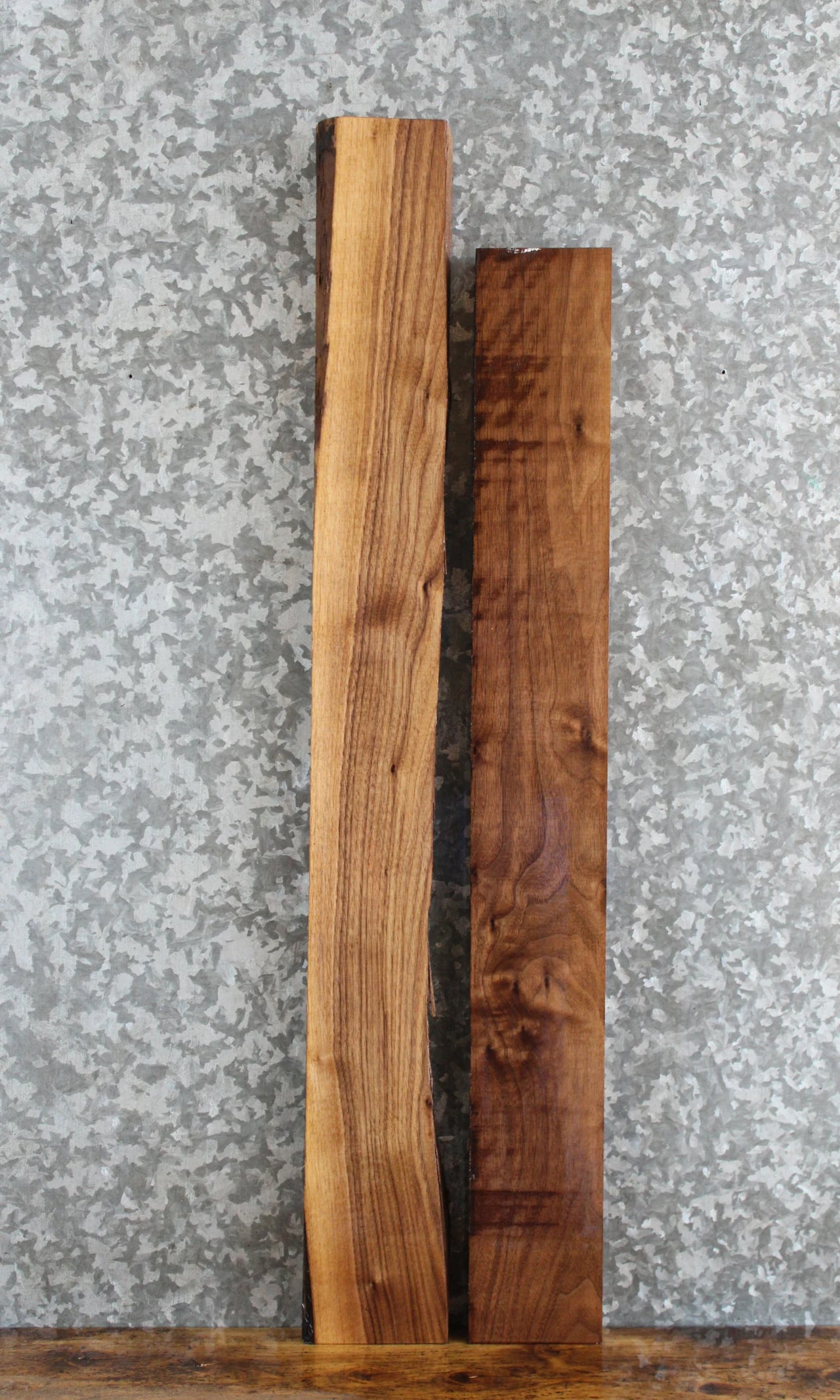 2- Salvaged Black Walnut Lumber Boards/DIY Project 32982-32983