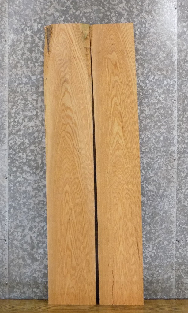 2- Kiln Dried Red Oak Wall/Book Shelves/Rustic Lumber Pack 33449