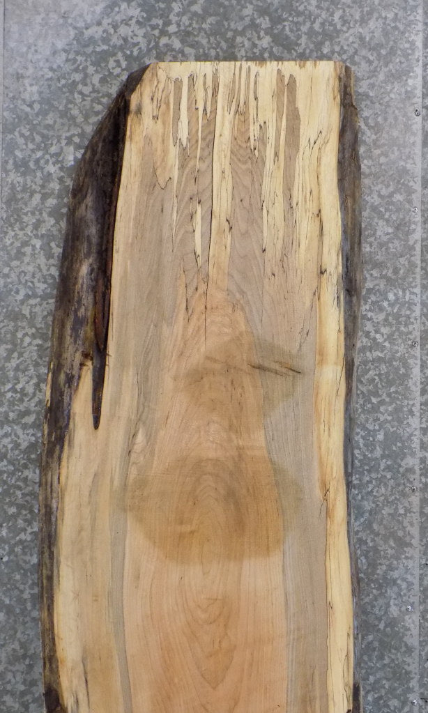 Live Edge Maple Reclaimed Bar, Table Top, Headboard Slab 343