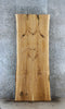 Thumbnail for 2- Ash Live Edge Book Match Dining Table Top Slabs 344-345