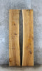 Thumbnail for 2- Ash Live Edge Book Match Dining Table Top Slabs 344-345