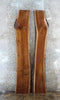 Thumbnail for 2- Walnut Live Edge Book Match Bar Top/River Table Slabs 20556-20557