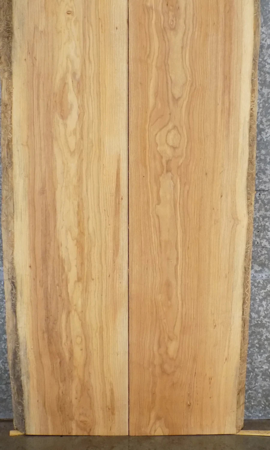 2- Live Edge Ash Wood Dining Table/Kitchen Table Top Wood Slabs 349-350
