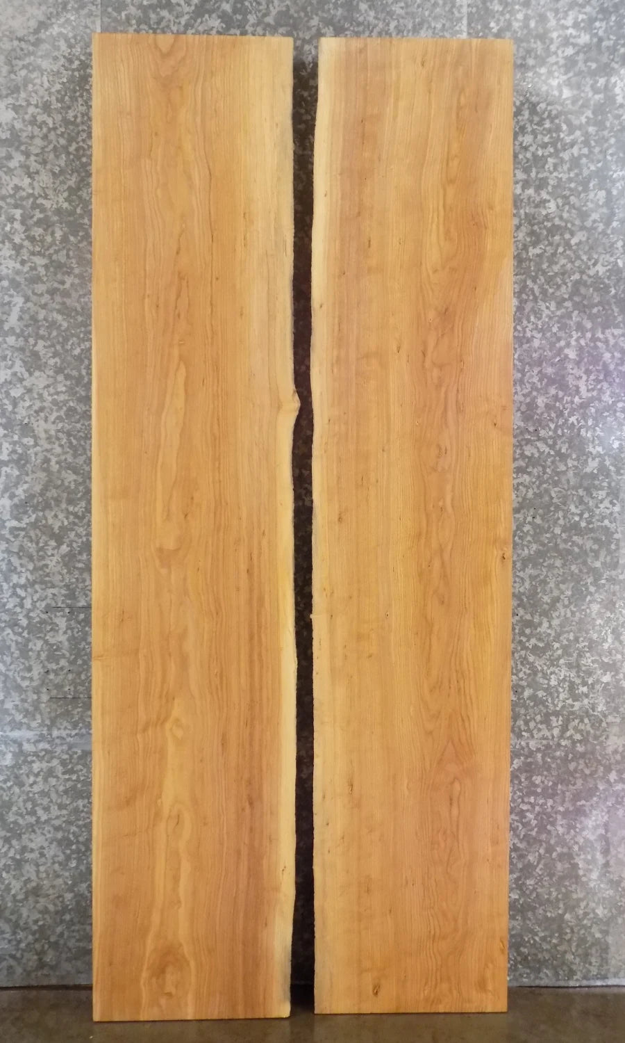 2- Live Edge Ash Wood Dining Table/Kitchen Table Top Wood Slabs 349-350