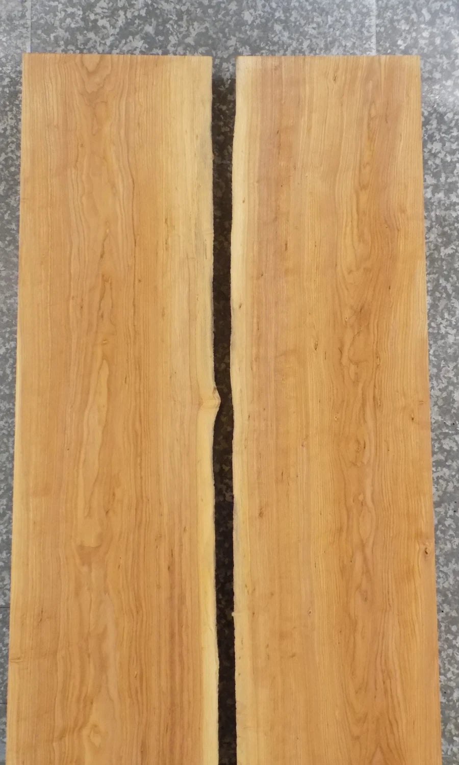 2- Live Edge Ash Wood Dining Table/Kitchen Table Top Wood Slabs 349-350
