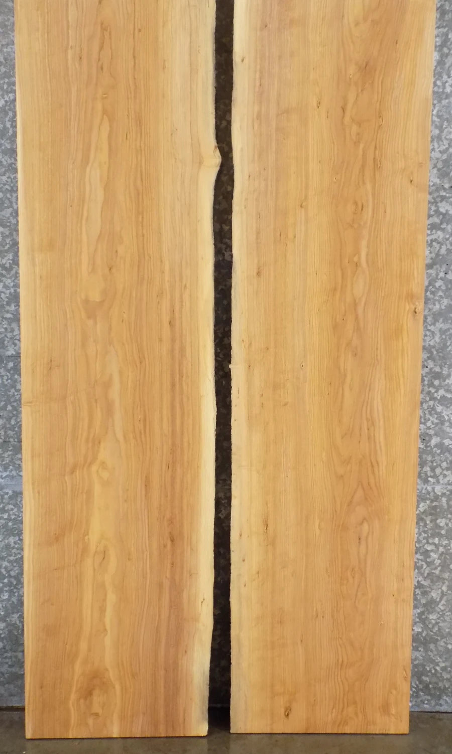 2- Live Edge Ash Wood Dining Table/Kitchen Table Top Wood Slabs 349-350