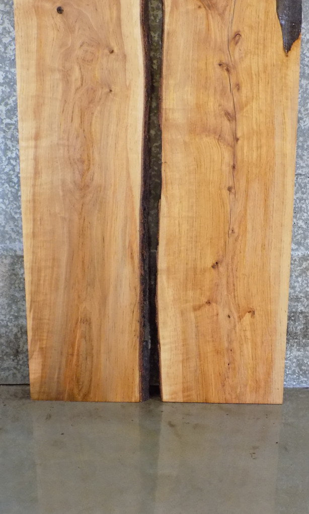 2- Live Edge Bookmatched Maple Dining Table Top Slabs 363-364