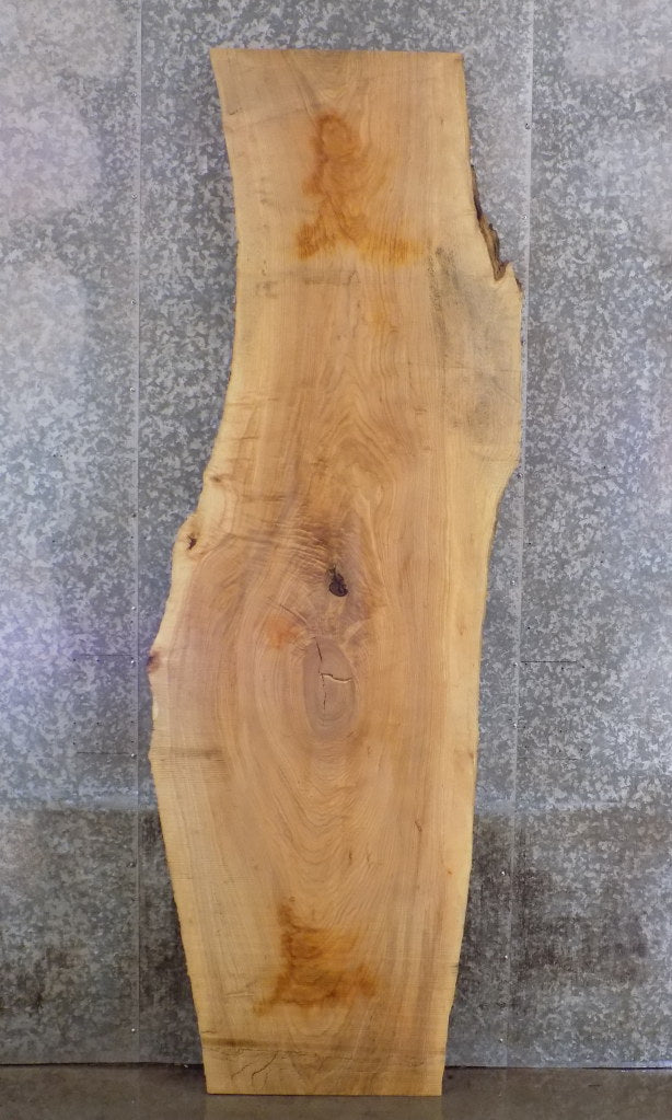 Natural Edge Reclaimed Ash Table/Desk Top Wood Slab 370