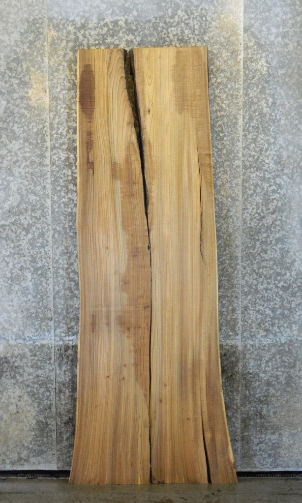 2- Live Edge Elm River Table Top/Split Board Slab Halves CLOSEOUT 373