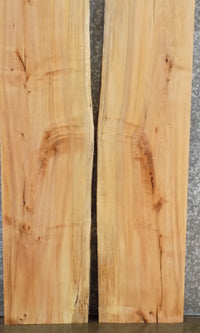 Thumbnail for 2- Spalted Live Edge Maple Dining/Banquet Table Top Set 384-385