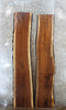 Thumbnail for 2- Natural Edge Black Walnut Bar Top Slabs, Live Edge River Table 389-390