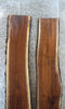 Thumbnail for 2- Natural Edge Black Walnut Bar Top Slabs, Live Edge River Table 389-390