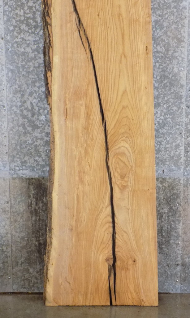 Rustic Partial Live Edge Ash Epoxy Project/Bar Top Slab 38