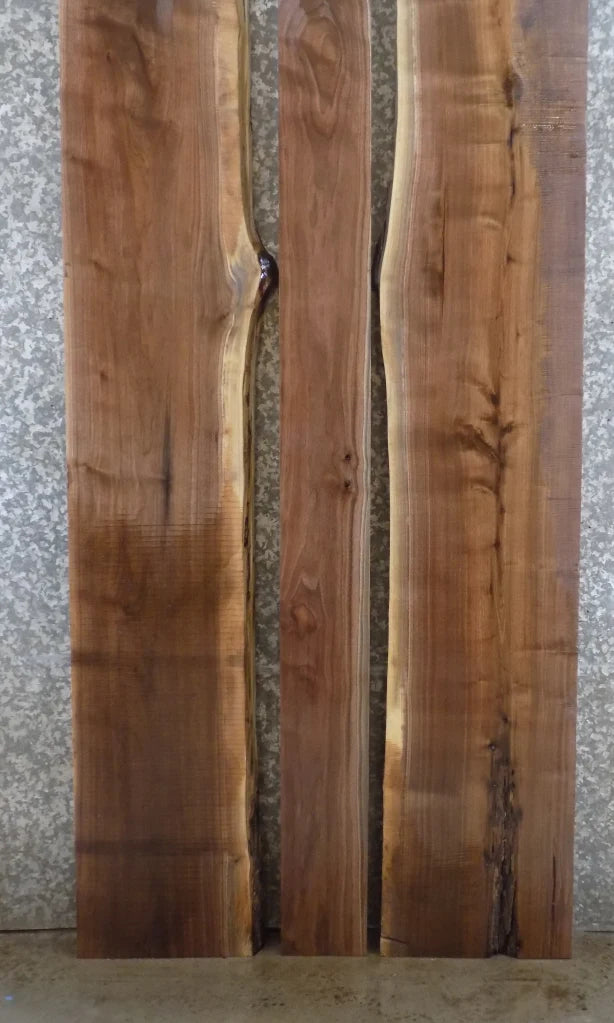 3- Live Edge Wood Slab Black Walnut Dining/Kitchen Table Top 39-41