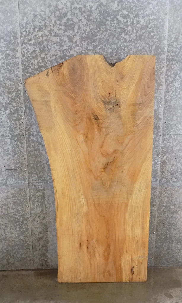 Live Edge Reclaimed Ash Table Top Slab, Wooden Office Desk 39003