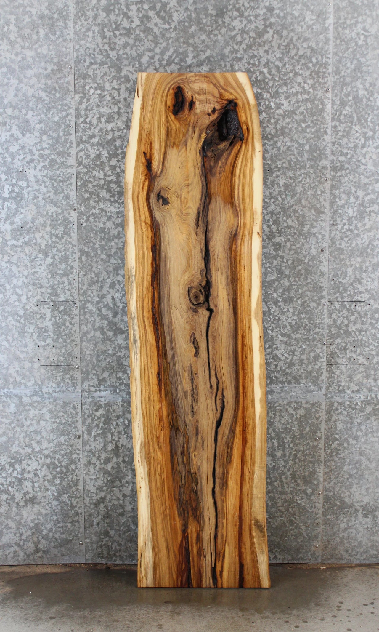 Hickory Live Edge Bar Top/Bench/Coffee Table Slab 39009