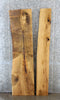 Thumbnail for 2- White Oak Live Edge Slab Combo, Bar Top & Shelf Slab 39021