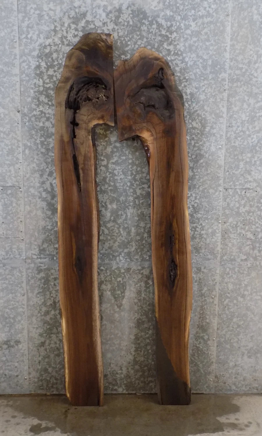 2- Live Edge Epoxy Bar/Coffee Table Top Slabs CLOSEOUT 39023-39024
