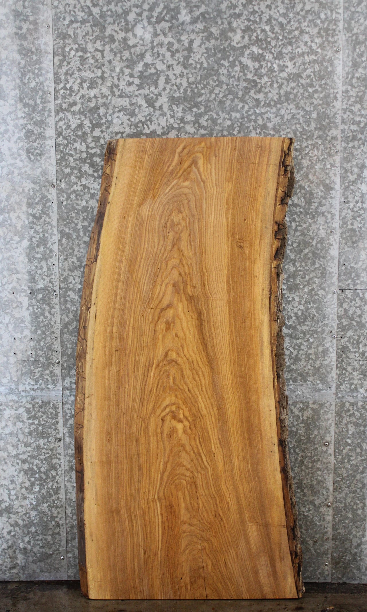 Live Edge Ash Office/Console Desk Top Slab 39031