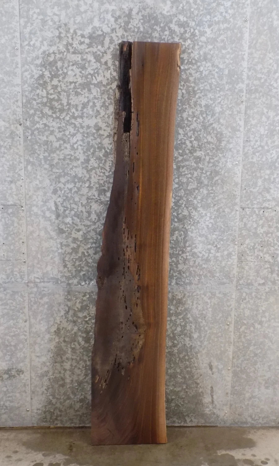 Black Walnut Live Edge Epoxy Project Slab CLOSEOUT 39038