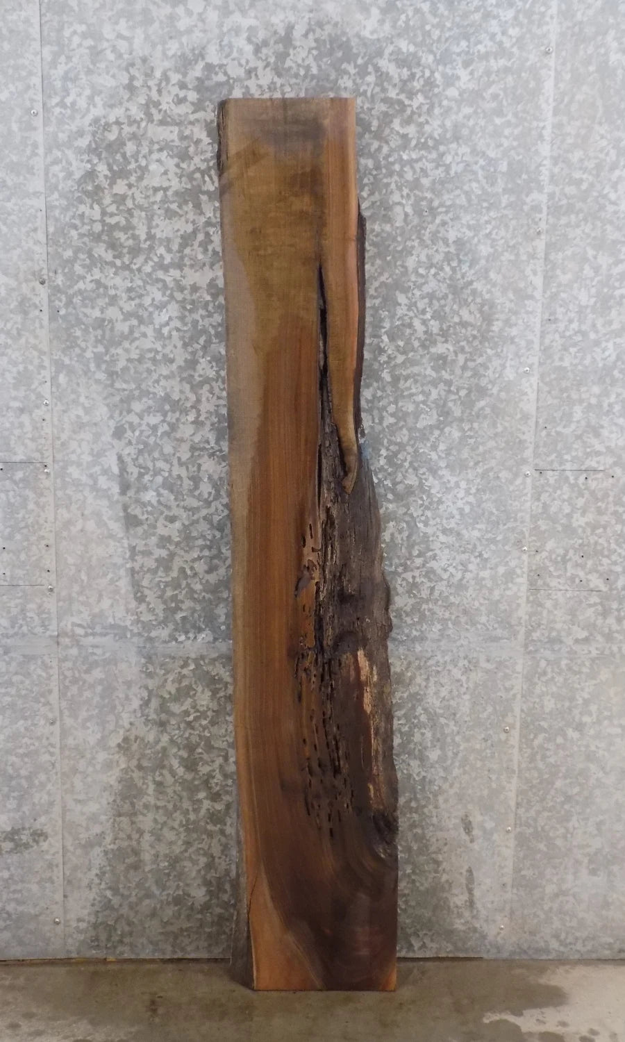 Black Walnut Live Edge Epoxy Project Slab CLOSEOUT 39038