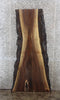Thumbnail for Live Edge Black Walnut Bar Top Slab, Rustic Bark 39053