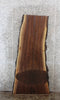 Thumbnail for Live Edge Black Walnut Bar Top Slab, Rustic Bark 39053