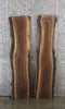 Thumbnail for 2- Black Walnut Live Edge River Table/Bench Slabs 39055