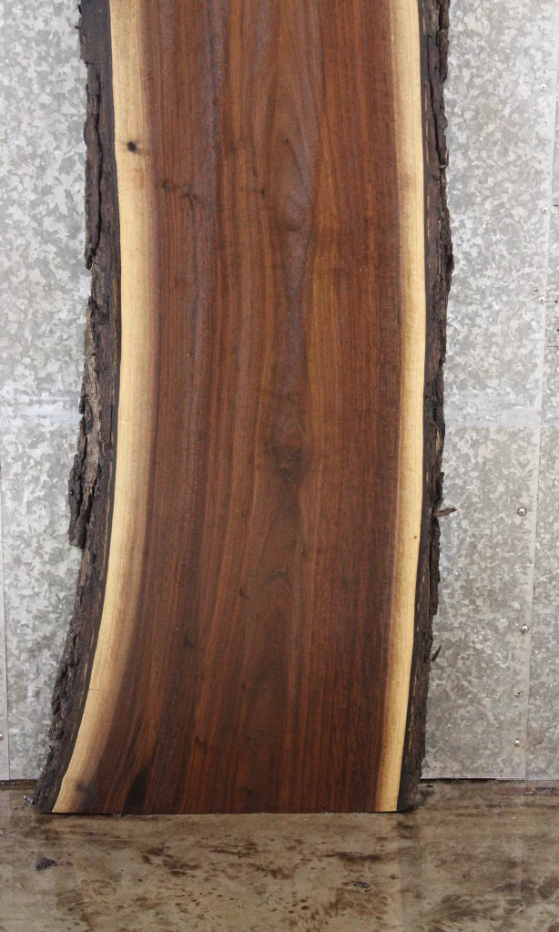 Live Edge Black Walnut Slab, Bar Top, Wood Console Table 39061