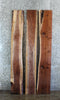 Thumbnail for 3- Black Walnut Live Edge Book Match Dining Table Top Slabs 39064