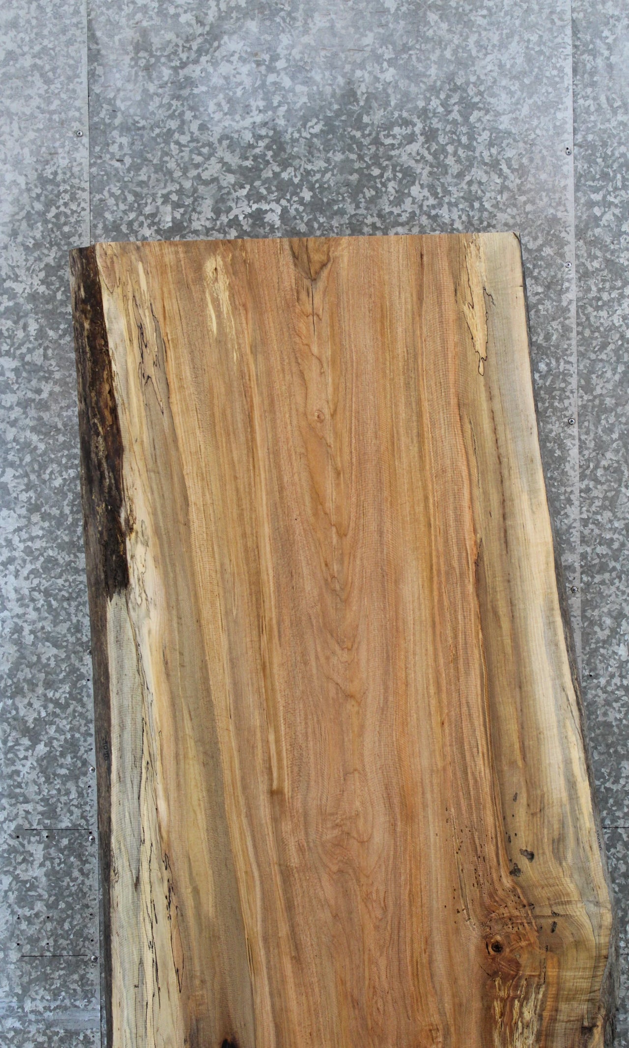 Live Edge Maple Dining Table Top Slab, Solid Wood 39070
