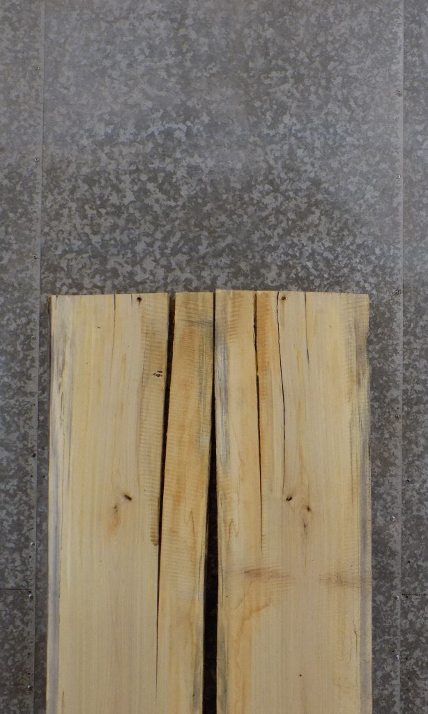 2- Live Edge Rustic Cottonwood Bar/Table Top Slabs CLOSEOUT 39077-39078
