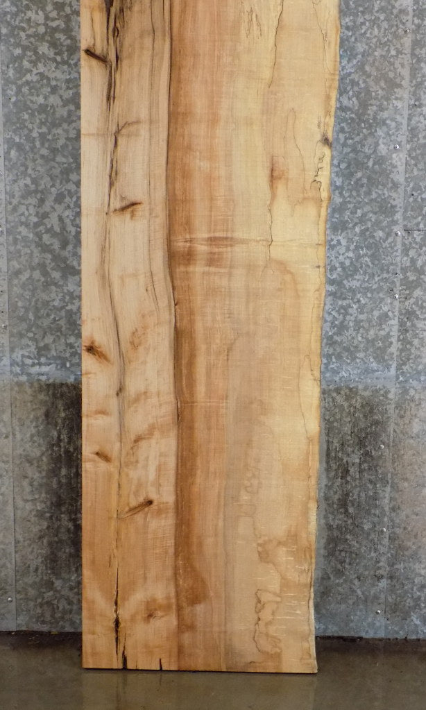 Partial Live Edge Maple Table Top/Headboard Slab CLOSEOUT 39106