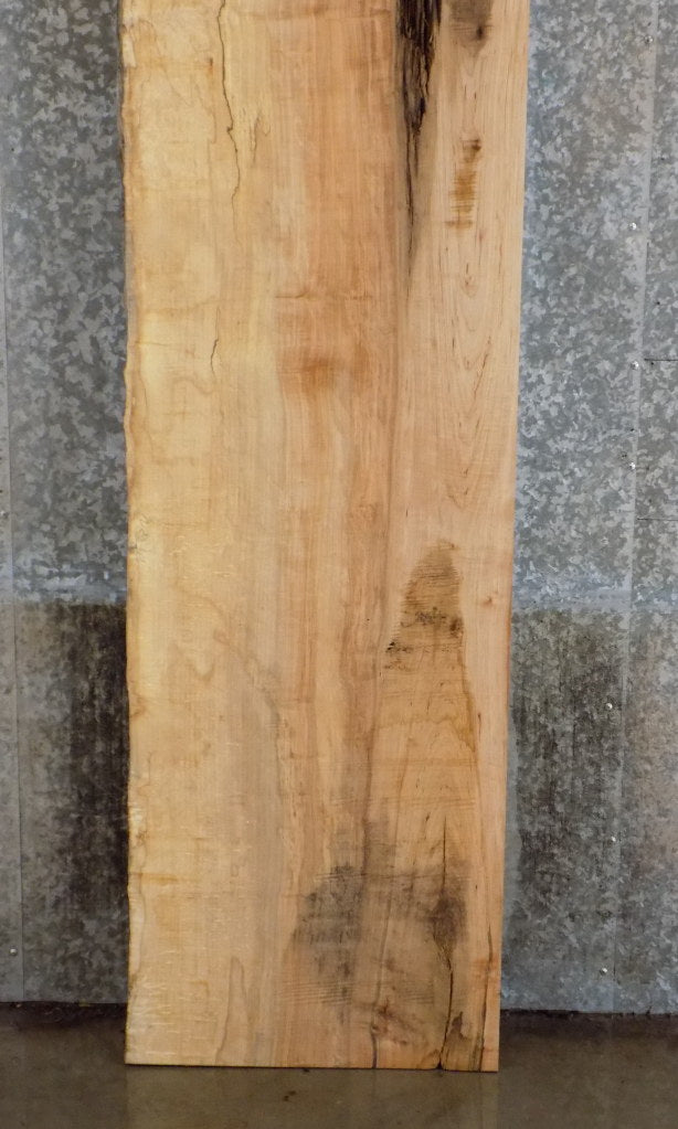 Partial Live Edge Maple Table Top/Headboard Slab CLOSEOUT 39106