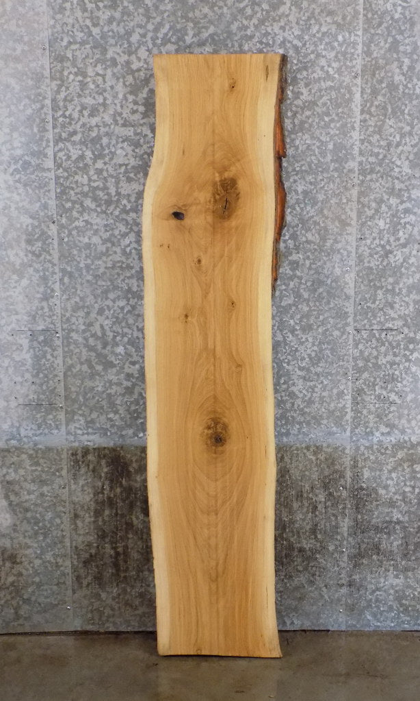 Natural Edge Salvaged White Oak Sofa Table Top Slab CLOSEOUT 39107